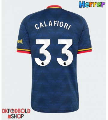 Arsenal Riccardo Calafiori #33 Udebanetrøje 2026-27 Kort ærmer Arsenal Riccardo Calafiori #33 Udebanetrøje 2026-27 Kort ærmer